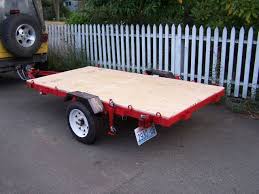 300 Folding Trailer Modification Write Up Review Harbor Freight Folding Trailer Utility Trailer Foldable Trailer