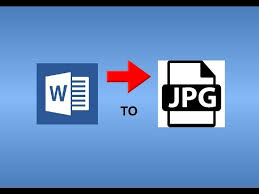 Cara Merubah Word To Jpeg Youtube