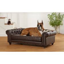 Enchanted Home Pet Wentworth Brown Sofa Dog Bed Visit The Image Link More Details This Is An Affiliate Link And I Recei Dog Sofa Bed Dog Bed Luxury Dog Bed