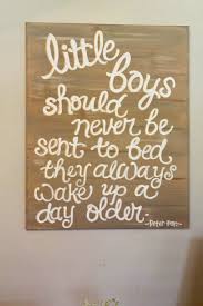Little Boys Should Not Be Sent To Bed They Always Wake Up A Day Older Painted By Lindsey Deville For Peter Pa 1st Boy Birthday Boy Birthday Parties Boy Party