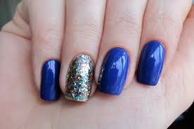 Uñas de gelish color azul marino. Unas De Gelish Azul Marino Unas Decorativas