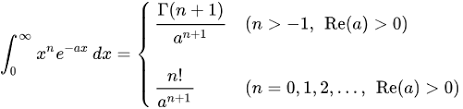 Gradshteyn and ryzhik, table of integrals, series and products (1965) ? draft 10:50 february 3, 2002 °c j.d callen, fundamentals of plasma physics. List Of Integrals Of Exponential Functions Wikipedia