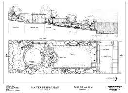B W Elevation Drawing Landscape Design Drawings Landscape Design Plans Landscape Architecture Portfolio