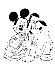 Disney Characters Mickey Mouse Coloring Pages Mickey Coloring Pages Disney Coloring Pages