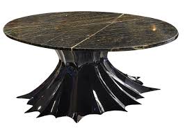 Mdf with a high gloss finish. Casa Padrino Luxury Designer Coffee Table High Gloss Black Brown 180 X 110 X H 48 Cm Handmade Living Room Table With Oval Marble Top Luxury Furniture Luxury Quality
