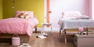Chambre violette et grise free chambre mauve et gris with chambre rose et violette finalisee photo 1 4 lit chambre de petite fille decoration creative et pas chere deco chambre d ado fille violette. Choisir La Couleur D Une Chambre D Enfant Nos Conseils Marie Claire