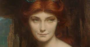 BEAUTIFUL PAINTINGS: Winifred Hope THOMSON Medusa c.1896
