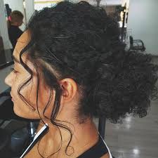 Meanwhile, a good updo can do the same job without a drop of hair cosmetics. 25 Easy To Do Curly Updos For Any Occasion Naturallycurly Com