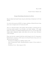 Check spelling or type a new query. Http Www Kuroda Precision Com Upload Files 1805 Info Change Of Shareholding In Uk Pdf