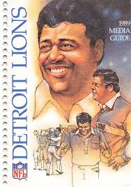 Detroit Lions Media Guide (1989)
