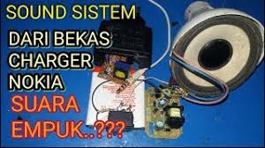 Speaker yg saya gunakan berkapasitas 0.5 watt. Sound Sistem Mini Dari Bkas Charger Rusak Suara Empuk By Trik Thop