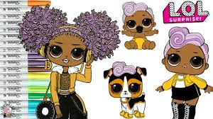 Lol surprise coloring book page lady diva lol surprise omg. Dj The Lol Doll Promotion Off 73