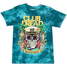 Broken Lizard - Creeporama Club Dread Fun Police Tie-Dye T-Shirt Adult Unisex MD