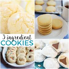 Three ingredients to make these amazingly delicious christmas cookies! 25 Best 3 Ingredient Cookie Recipes To Make Together Kids Activities Blog