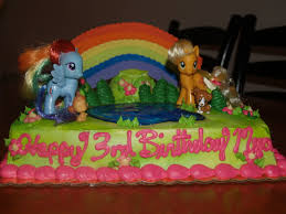 Here i decided to try pastels and quite like the result. My Little Pony Cakes Decoration Ideas Little Birthday Cakes