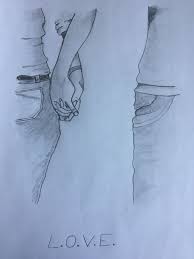 Couple Bleistiftzeichnung Liebe Love Art Sketches Pencil Drawings Sketches