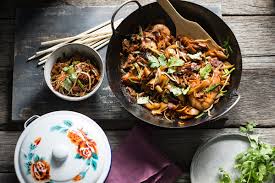 We reached exactly at 3pm, and the coffee shop was already full house. Fried Flat Rice Noodles Penang Char Kway Teow Recipe Luke Nguyen S Food Trail Recipes Sbs Food