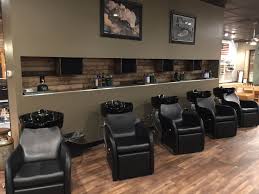 Barber Shop Barber Chairs Salon Shampoo Bowls Barber Shop Decor Hair Salon Chairs Barbershop Design