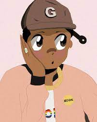 tyler in anime art style made by me : r/tylerthecreator
