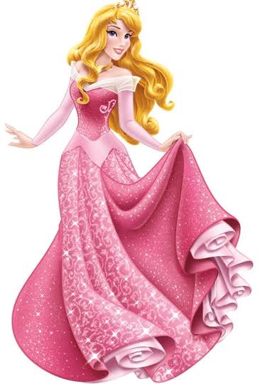 9 Inch Sparkle Glitter Aurora Decal Disney Princess Sleeping Beauty  Removable