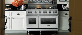 The larger oven has a convection fan and broil option, while the. Freestanding Ranges Viking Range Llc