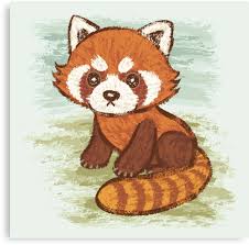 Red Panda By Toru Sanogawa In 2020 Panda Painting Panda Art Panda Drawing