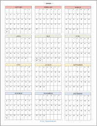 The 8.5 x 11 size year at a glance planner uses a full month in one column design and usa public holidays. 2021 Calendars For Advanced Planning Flanders Family Homelife