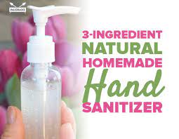 This 3 Ingredient Hand Sanitizer Naturally Kills Germs Recipe Hand Sanitizer Natural Homemade Sanitizer