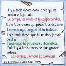 La Famille L Amour Et L Amitie 3 3 3 French Quotes Good Quotes For Instagram Quote Citation