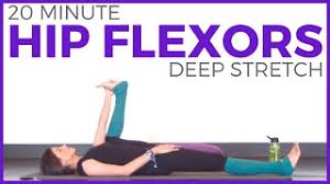 Your hip flexors move your knees into your chest and also move your legs from front to back and side to side. 20 Minute Deep Stretch Yoga For Hip Flexors Sarah Beth Yoga