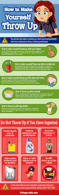 Avoid untested folk remedies for vomitings, such as salt water, mustard water, and bloodroot, as they can cause harmful side effects. How To Make Yourself Throw Up Infographic Health Blog Throwing Up Make It Yourself