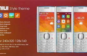 Download tema xiaomi ekstensi.mtz yang kamu inginkan melalui pc/laptop. Miuiv6 Style Theme S40 X2 00 X2 00 X2 02 X2 05 C2 05 6303i 206 207