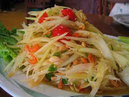 Thai Food Recipe How To Make Som Tam Green Papaya Salad Papaya Salad Green Papaya Salad Food