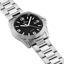 Montre mécanique homme, bon état de marche. Montres Classiques Acier Boucle Deployante Simple Maillons Blanc Ronde Himhbqn8250 Histoire D Or