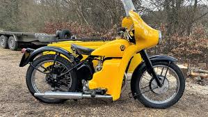 Image result for Champion Yellow 1956 Motorcycle