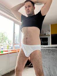 My real dads white briefs : r/tightywhities