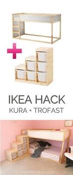 Ikea Hack For A Toddler Bunk Bed Kura Plus Trofast Super Cool Idea Save That For My Kids Roo Best Home Decorating Ideas Easy Interior Design And
