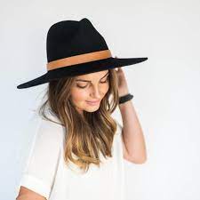 Scottie Wide Brim Fedora Black Wide Brim Fedora Hats For Women Wide Brim Felt Hat