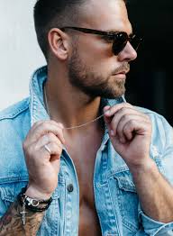 Oxidized Sterling Silver Cable Chain Necklace for Men