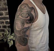Snake Cover Up Tattoo By Christina Ramos At Memoir Tattoo Christina Ramos Tattoos Cover Up Tattoo