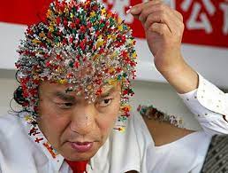 From their inception in 1896, the modern olympic games. Chinese Man Sticks 2008 Needles In His Head To Mark Beijing Olympic Games