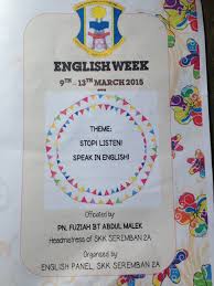Related posts of contoh analisis bahasa dalam teks. Minggu Panitia Bahasa Inggeris 2015 Sk Seremban 2a