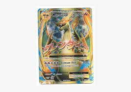 Created by atsuko nishida, charmander first appeared in the video games pokémon red and blue and subsequent sequels, later appearing in various merchandise, spinoff titles, and various movies, animated and printed adaptations of the. Mega Charizard Ex Full Art Pokemon Card Xy Evolutions Transparent Png 500x500 Free Download On Nicepng