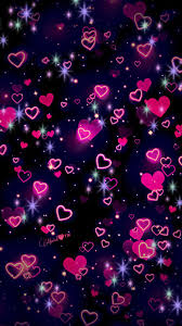 Hearts Heart Iphone Wallpaper Bokeh Wallpaper Heart Wallpaper