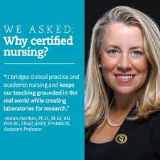 This #CertifiedNursesDay, we're recognizing a few of our own who've earned  the highest credentials in their specialty, demonstrating their commitment  to professionalism, excellence, and service. Cheers to all the certified  nurses in