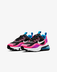Nike Air Max 270 React Big Kids Shoe Nike Com Nike Air Nike Shoes Girls Nike Air Max