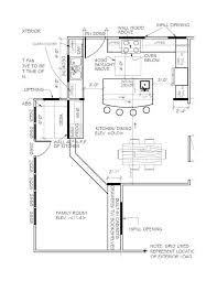 u shaped kitchen floor plans with island