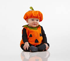 Cute baby boy with halloween pumpkin. Baby Pumpkin Costume Pottery Barn Kids