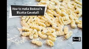 Authentic cavatelli and broccoli recipe. Ricotta Cavatelli