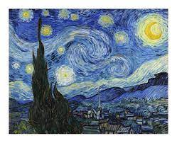 Vincent van gogh, the starry night, 1889, oil on canvas, 73.7 x 92.1 cm (the museum of modern art; The Starry Night Vincent Van Gogh 1889 Kunstdruck Von Aux Beaux Arts